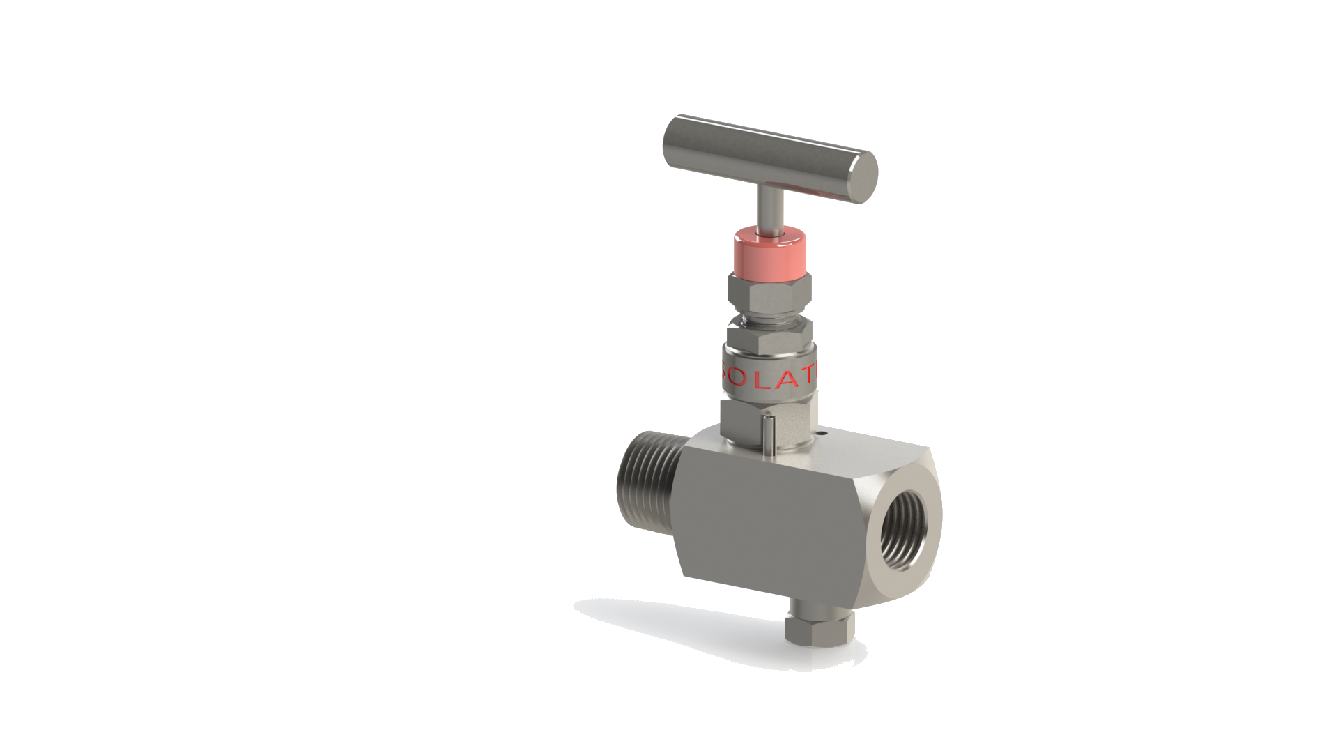 BETLOCK needle valve, male by female with drain